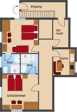 Appartement Wöhrer Schladming Rum bild